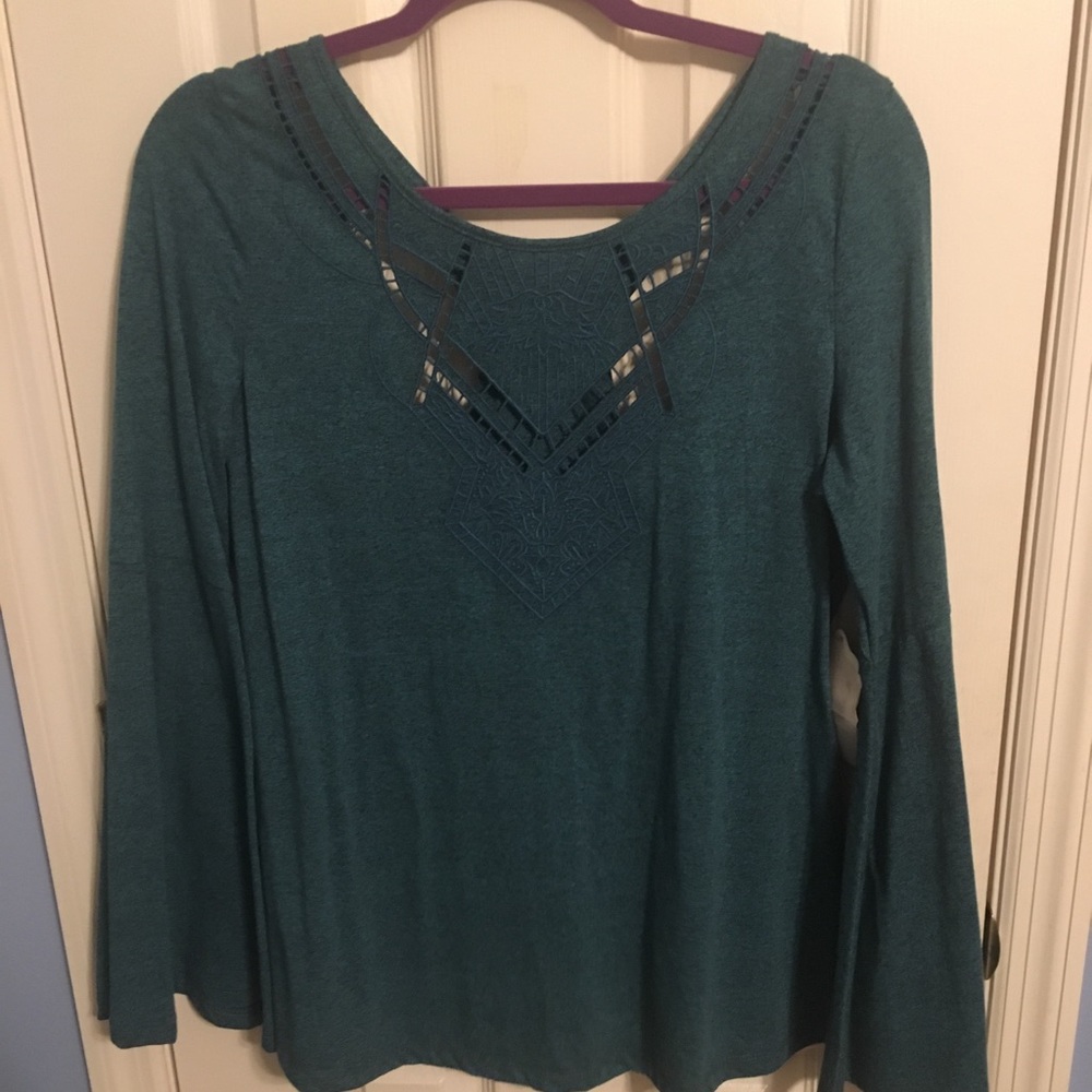 Teal Flair Sleeve NWT